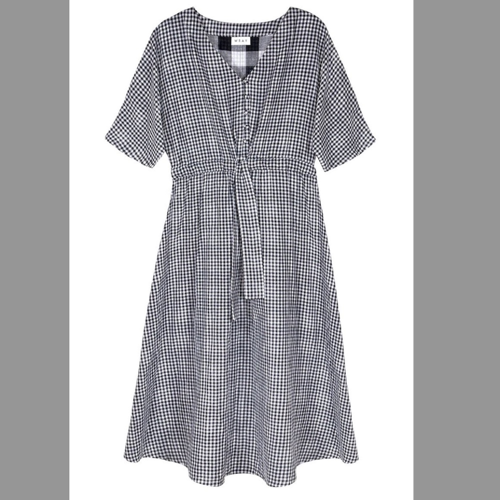 ISO Wray NYC Market Dress in Gingham (ASO Dakota Johnson)